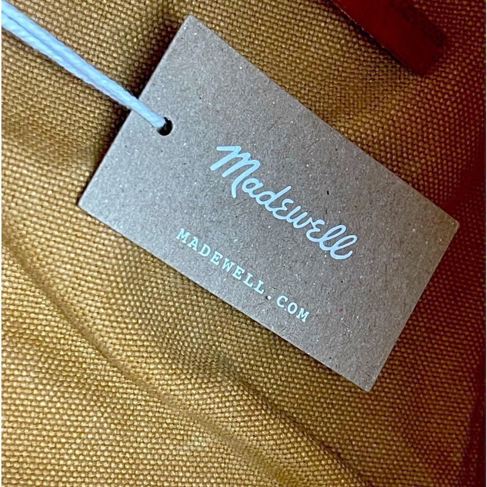 Madewell The Canvas Transport Tote: Corded Handle Edition in tan. NWT - Picture 5 of 13